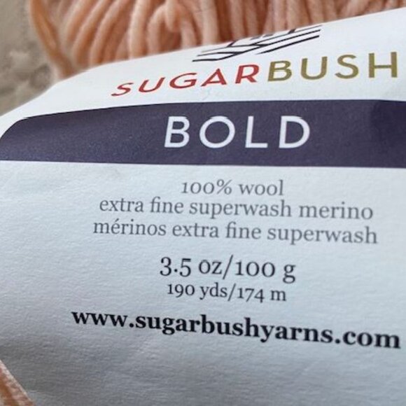 SUGARBUSH BOLD - 3 SKEINS - PEACH - Picture 3 of 4